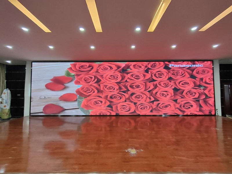 中国铝业青海分公司室内led屏项目