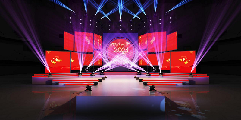 华邦瀛P3室内LED显示屏，赋予舞美市场更多活力！