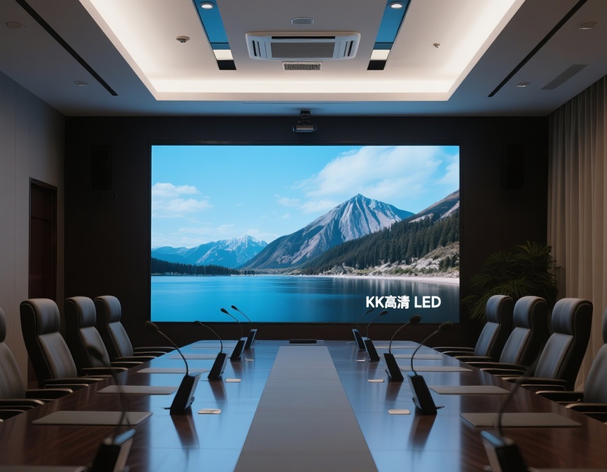 小间距LED显示屏：为何成为高端会议室的标配？