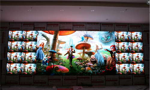 公安安防监控室内LED显示屏案例